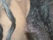 SUBMISSIVE WITH HER THROAT BIG TITTY WET MOUTH EBONY GETS GORILLA DICK SOAKED!!!!!!!! 4/16