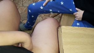 While our housekeeper washes the dishes we masturbate - IkaSmokS