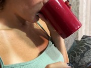 MY FANCENTRO - First date with a guy from Tinder finished with blowjob and sex 5/16