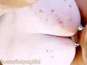 Nice  wet blowjob and fucking tight creamy pussy 13/16