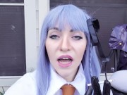 Kyoko Kirigiri: Smoking Oral Sex 15/16