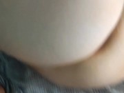 Real anal on the head of the penis, with the end on the appetizing buns of Marta 13/16