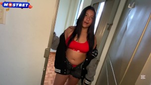 I fuck my sister's friend while I wait for her in her room!