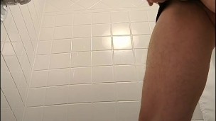 Hot guy bust giant slow mo nut