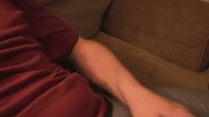 Stud shows off cock