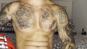 👅👅BIG CUMSHOT of profesional BOXER😈😉