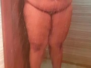 Hot MILF Big Ass & Huge Boobs Arab Stepmom Shower Sex In Bathroom 13/16