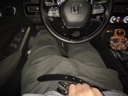 Load Moaning and hard cock! \\ Public in the car!! 2/16