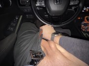 Load Moaning and hard cock! \\ Public in the car!! 3/16