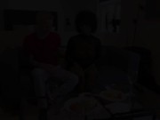 Yin & Yang of Pleasure - Colombian Ebony Queen Rides Her German Lover Raw 🔥 Interracial Amateur 😈 1/16