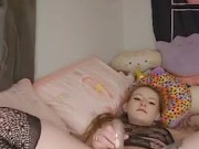 Sexy girl masturbates and squirts on herself 5/16