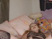 Sexy girl masturbates and squirts on herself 7/16