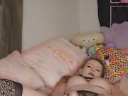 Sexy girl masturbates and squirts on herself 8/16