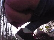 Intimate Side-of-the-road Pee at Sunset 11/16