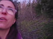 Intimate Side-of-the-road Pee at Sunset 14/16