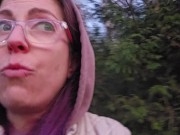 Intimate Side-of-the-road Pee at Sunset 7/16