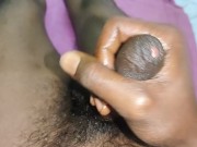 Desi indian guy masterbate his big uncut thick dick with oil 1/16