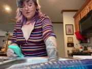 Washing the dishes 11/16