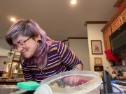 Washing the dishes 2/16