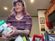 Washing the dishes 3/16