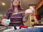 Washing the dishes 8/16