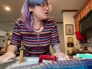 Washing the dishes 9/16