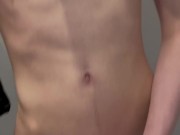 Busy College Bathroom Jerk Off - 18 Y/O Twink Big Cumshot 8/16