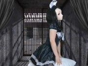 HENTAI Aibu。牢獄。メイド。電動マッサージ機でオナニー。 10/16