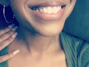 Naughty Ebony girl ! Follow me OF- Serenityparks777 16/16