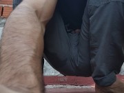 Disfrutando el sol en el aire saboreando suave masturbacion 1/16