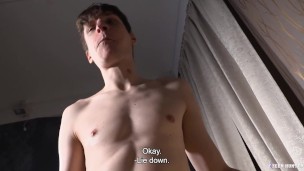 BIGSTR - Straight Guy Moans Loudly As He Takes A Stranger Guy's Big Cock In The Ass For Money