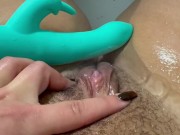 Masturbating in the bath with Rabbit Sextoy 11/16