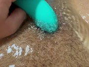 Masturbating in the bath with Rabbit Sextoy 4/16