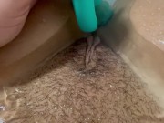 Masturbating in the bath with Rabbit Sextoy 5/16