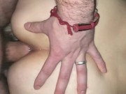 Stepmom finally let use her ass, anal creampie 11/16