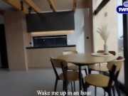 His mom caught us having sex while I was squirting on her favorite couch 1/16