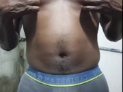 Pouring down cum on my boxer 3/16