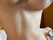 えちえち巨乳S女の騎乗位エッチ。最後はやっぱり中出し？ 11/16