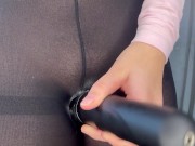 my StepSister squirted a huge amount from her vibrator while masturbating, she also smeared her sto 8/16