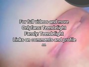 Playing with my slutty, teen puffy pussy 16/16