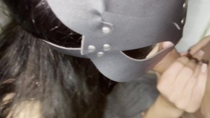 Wife sucks big dick while husband is at work