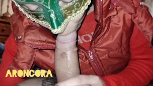 my girlfriend from Peru really likes to suck cock and drink cum(Aroncora)