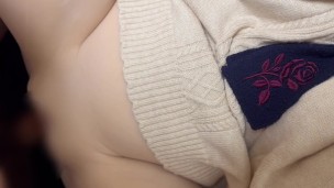 A woman with short silver hair