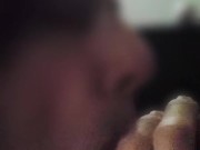 Real Couple Homemade MILF Sucks Thick Cock. Amateur Blow Job. Swingers. 12/16