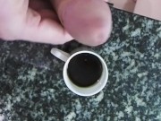 Stepsis asked me for morning☕ cofee with cream 10/16