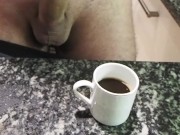 Stepsis asked me for morning☕ cofee with cream 2/16