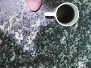 Stepsis asked me for morning☕ cofee with cream 4/16