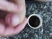 Stepsis asked me for morning☕ cofee with cream 8/16