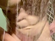 Quick Shower after workout at the Gym making sure my dick is clean. 15/16