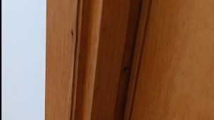 Cumshot in the Public WC. I was very excited I had to masturbate in the toilet